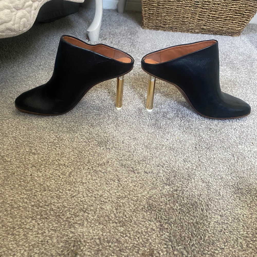 Vetements leather booties